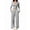 Gray, variant on Women 2 Piece Matching Lounge Sets Clothing Comfiest Wide Leg Pants Y2K Sweatsuits Fall Outfit Brown S