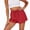Red, variant on LNZGNM Womens Shorts Workout Gym Shorts for Women Trendy Fashion Athletic Casual Summer Lounge SweatShorts,Black L