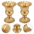 thumbnail image 3 of 2Pcs Decorative Graveyard Flower Pot Urn Planter Iron Flower Vase Exquisite Memorial Vase, 3 of 7
