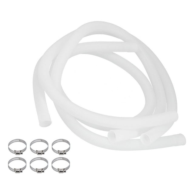 Manguera de bomba de piscina, manguera de 3 piezas Manguera de piscina duradera de plástico de polietileno Manguera de filtro de piscina Funcionalidad inteligente