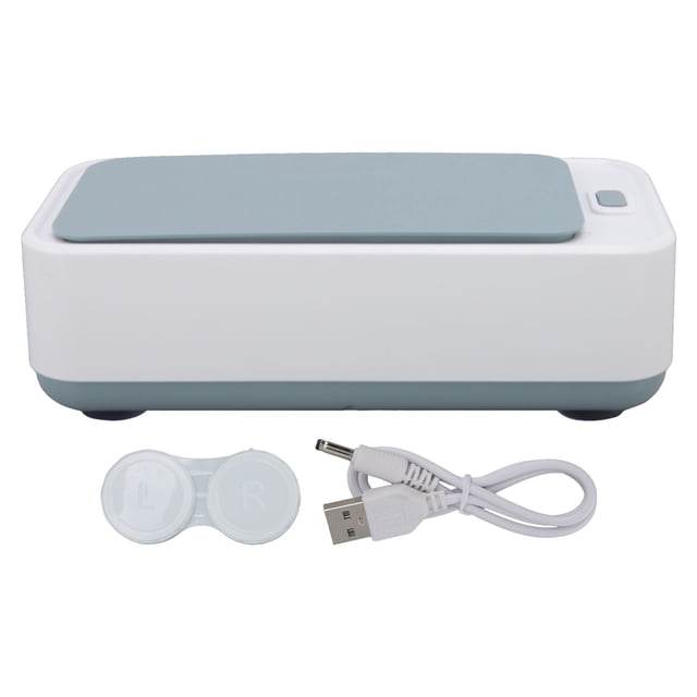 Limpiador ultrasónico Nikou máquina portátil carga USB para gafas joyas correas de reloj