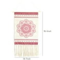 thumbnail image 3 of Maydear Macrame Woven Wall Hanging Tapestry- Boho Chic Bohemian Geometric Art Decor - Beautiful Apartment Dorm Room Door Decoration-Northern European Tapestry, 19.7" W×35.4" L, 3 of 5