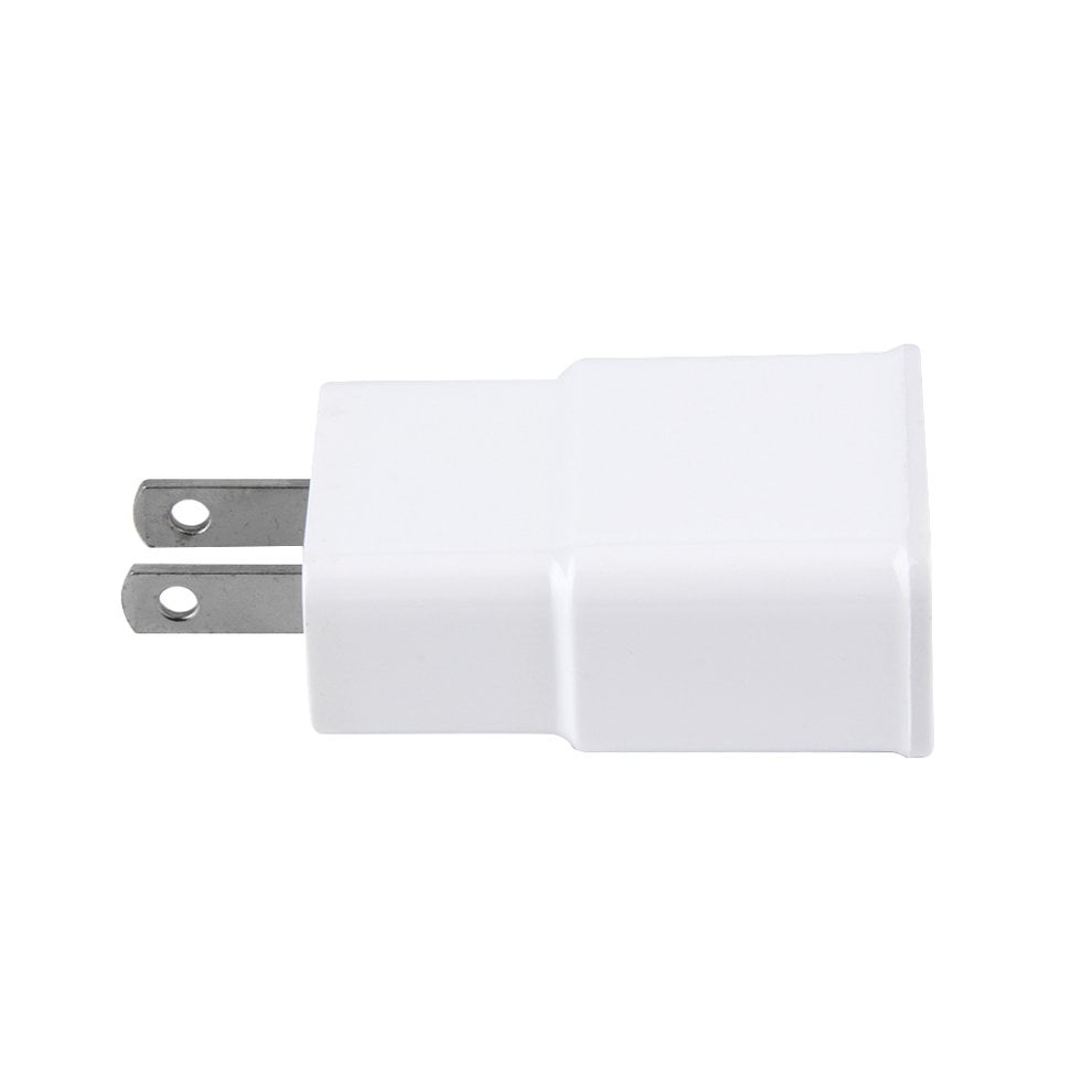 AC Wall Charger Tablet Power Adapter 5V 2A Dual USB 2-Port Travel Charging USA for Mobile Phone PC White US/EU Plug