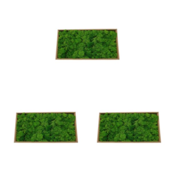 Musgo artificial Sintético Wosthever decoración Ornamento Verde