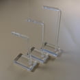 thumbnail image 4 of 3pcs Earring Holder Stand, Acrylic Earring Display Rack Clear Earring Holder Earring Stand for Jewellery Holder, 4 of 7