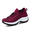 Red, variant on Orthopedic Sneakers Breathable Women Walking Shoes Slip on Trainers Women's Comfortable Casual Ladies Athletic Shoe Thick Bottom