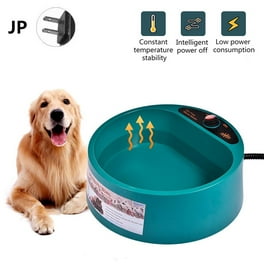 Farm Innovators 1 Quart Electric Heated Pet Water Bowl 25 Watt Green Walmart