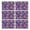 Purple Paisley And, variant on Purple Floral and Petal Pattern Summer Placemats Table Placemats Set Of 4-Linen Kitchen Washable Placemats Table Mats 11.8"x17.7" Non-Slip Heat Resistant
