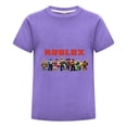 thumbnail image 1 of Camiseta Infantil Roblox con Diseño Gamer para Niños, Playera de Algodón con Personajes, Ideal para Regalos y Uso Diario, Verano Fresco, 1 of 4