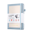 thumbnail image 5 of Week Planner 2024 Notebook with PU Cover , Medium (A5) Hardcover, 5.9X8.4Inch Blue,1 x Week Planner 2024,Blue, 5 of 8