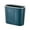 Blue-BU-home supplies, variant on LEFTHIGH Home Wastebasket Striped Wastebasket Home Bathroom Seamless Wastebasket Plastic Suitable for Home Kitchen Bathroom Garage Christmas Ornaments