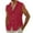 A-Red, variant on Wyobmus Men's Cotton Linen Sleeveless Shirts Button Down Hawaiian Beach Tank Top Summer Basic Solid Shirt Vest With Pocket S-2X A-Gray