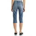thumbnail image 3 of Juniors' Distressed Wash Capri Skinny Jeans, 3 of 4