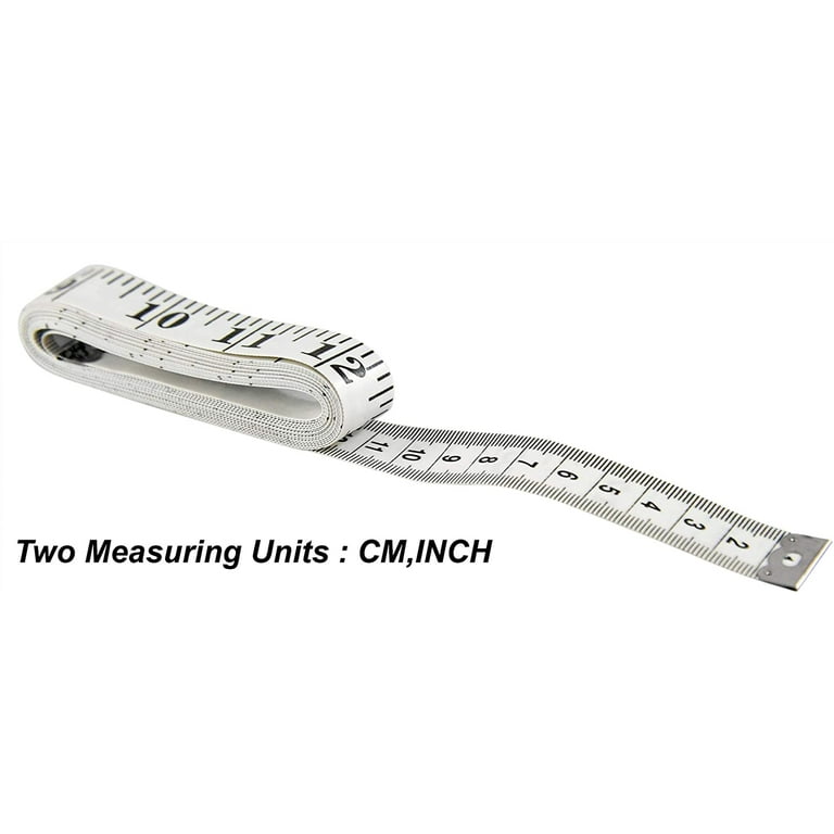 Extra Long Measuring Tape, Soft Tape Measure, Body Measurements, Sewing  Tape Measure, Large Print Markings, 120” L, White