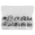 thumbnail image 1 of Anillo plano 580pcs acero inoxidable Lavadora M2 / M2.5 / M3 / M4 / M5 / M6 / M8 / M10 / M12 Tornillo Tuerca plana Junta Junta de sumidero del enchufe del sello de aceite Herrajes, 1 of 6