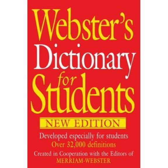 Pre-Owned Webster's Dictionary for Students (Paperback) 1596950226 9781596950221