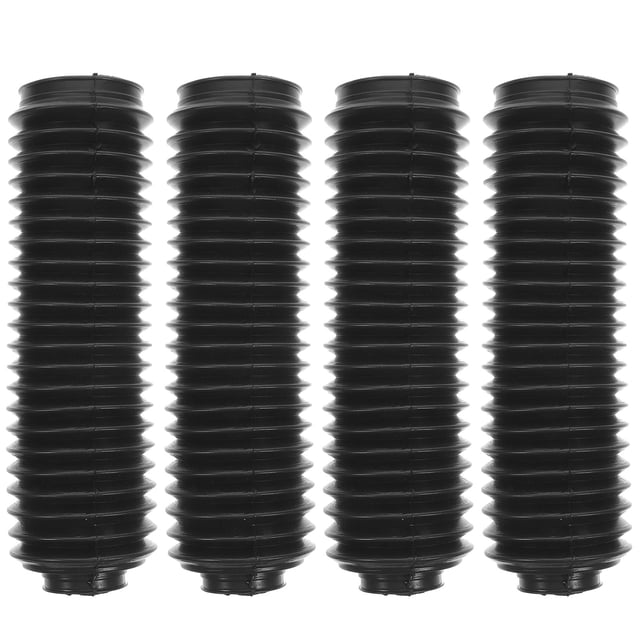 Motorcycle Front Shock Absorber Protector for Men Gifts Rubber Black Stylish Design Fits Most Models