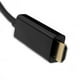axGear DisplayPort DP vers HDMI Mâle vers Mâle Adaptateur de Câble de Port d'Affichage Convertisseur 6F – image 3 sur 5