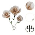 thumbnail image 6 of yotijay Wedding Giant Flowers for Decoration Huge Artificial Flower for Ritual Occasions Light Coffee, 6 of 9