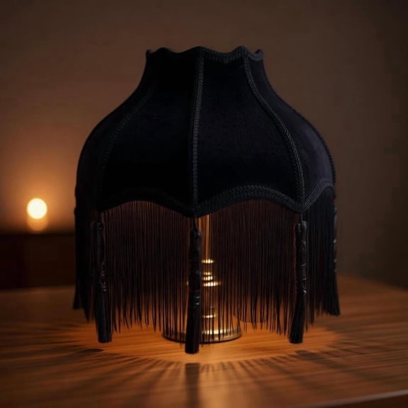 Zeiwohndc Removable Shade Tassels Floor Fixture Shade Suitable for Ceiling Lights