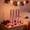 Purple, variant on VAJUSO Electroplated Taper Candles (4PCS) – White Easter Decorations