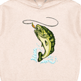 thumbnail image 3 of Inktastic Leaping Bass Fish Toddler Hoodie, 3 of 4