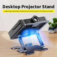 thumbnail image 1 of Lindbes 10-15.6” Adjustable Aluminum Alloy Laptop and Projector Stand - Ergonomic Thickened Notebook Riser Holder with Smooth Height Adjustment  Universal Compatibility for Air  Pro  Dell, 1 of 6