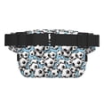 thumbnail image 3 of Lafuoo Football Soccer Ball Pattern Square Double Layer Waist Bag, Adjustable Buckle Bag Accessories for Men and Women-One Size, 3 of 7