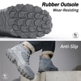 thumbnail image 4 of LAoutun Steel Toe Boots for Men High-top Safety Work Boots Comfort Construction Boots, 4 of 6