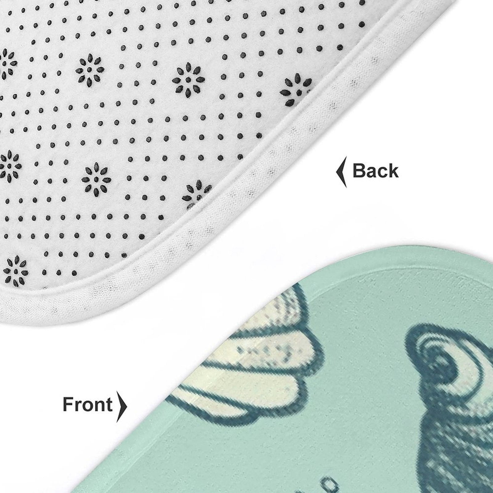 Beach Seashell Starfish Bathroom Mats Set of 3 Pieces，Non Slip Non Slip Mats, Washable Mats, Decorative Carpets for Bathrooms, Kitchens, And Bedrooms.