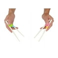thumbnail image 2 of 5 Pairs Easy to Use Cheater Training Chopsticks for Children and Adults, 2 of 4