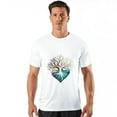 thumbnail image 2 of Men's T Shirt#replace# Women's Shirts Round Neck Patterned Tee Summer New Sports Shirt Vintage Style Gift for Friends XL, 2 of 5