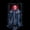 Blue, variant on Halloween Hanging Skeleton Ghost Cage Decoration, with Activated Light Up Feature and Scary Sound Effect, Sound & Touch Activated Sensor, for Haunted Home Indoor Outdoor Decoration