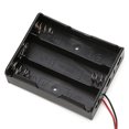 thumbnail image 4 of 5 Pcs 18650 Rechargeable Battery 3.7v Clip Holder Box Case With Wire Lead, 4 of 5
