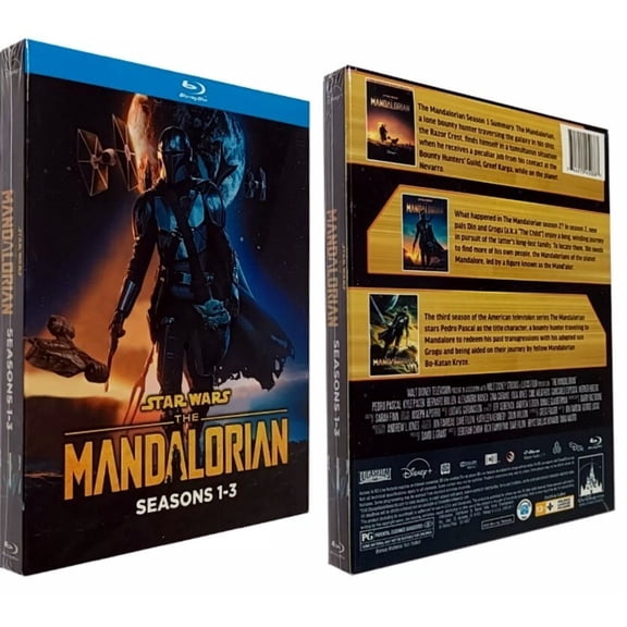 MANDALORIAN ,Seasons 1 - 3 (BR )TV Series,Free delivery,Region 1.