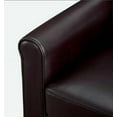 thumbnail image 6 of Modern PU Leather Arm Accent Sofa Seat Club Chair Living Room Home Furniture Brown, 6 of 6
