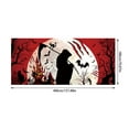 thumbnail image 2 of Halloween Garage Banner Scary Theme Multiple Sizes Cloth Material Weather Resistant Easy to Install for Halloween Party Outdoor Indoor Home Decoration, 2 of 3