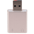 thumbnail image 2 of 10X USB Sound Card 7.1 External USB to Jack 3.5mm Headphone Adapter Stereo Audio Mic Sound Card for Pc Computer Laptop, 2 of 8