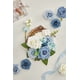 thumbnail image 5 of Ramo de Flores Artificiales Serwalin Azul Blanco para Boda, 5 of 8