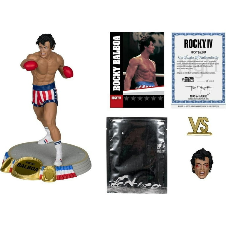 McFarlane Toys Rocky IV Movie Boxer Rocky Balboa on Stable Base 6