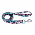 thumbnail image 1 of Correa para perro Leash Coastal Styles, color verde y rosa tropical, 2,3 x 183 cm, 1 of 7
