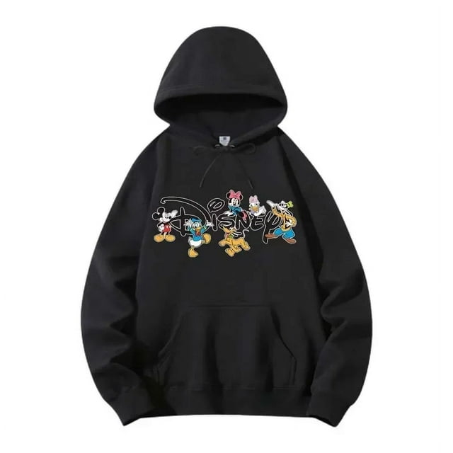Disney-sudaderas con capucha de Mickey Mouse para mujer, Tops Y2k, sudadera de dibujos animados, ropa Kawaii para mujer, ropa de calle para Otoño e Invierno