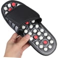 thumbnail image 3 of Acupressure Slippers Adjustable Straps Rubber Non Slip Sole Textured Bead Footbed for Indoor Outdoor Use, 3 of 9