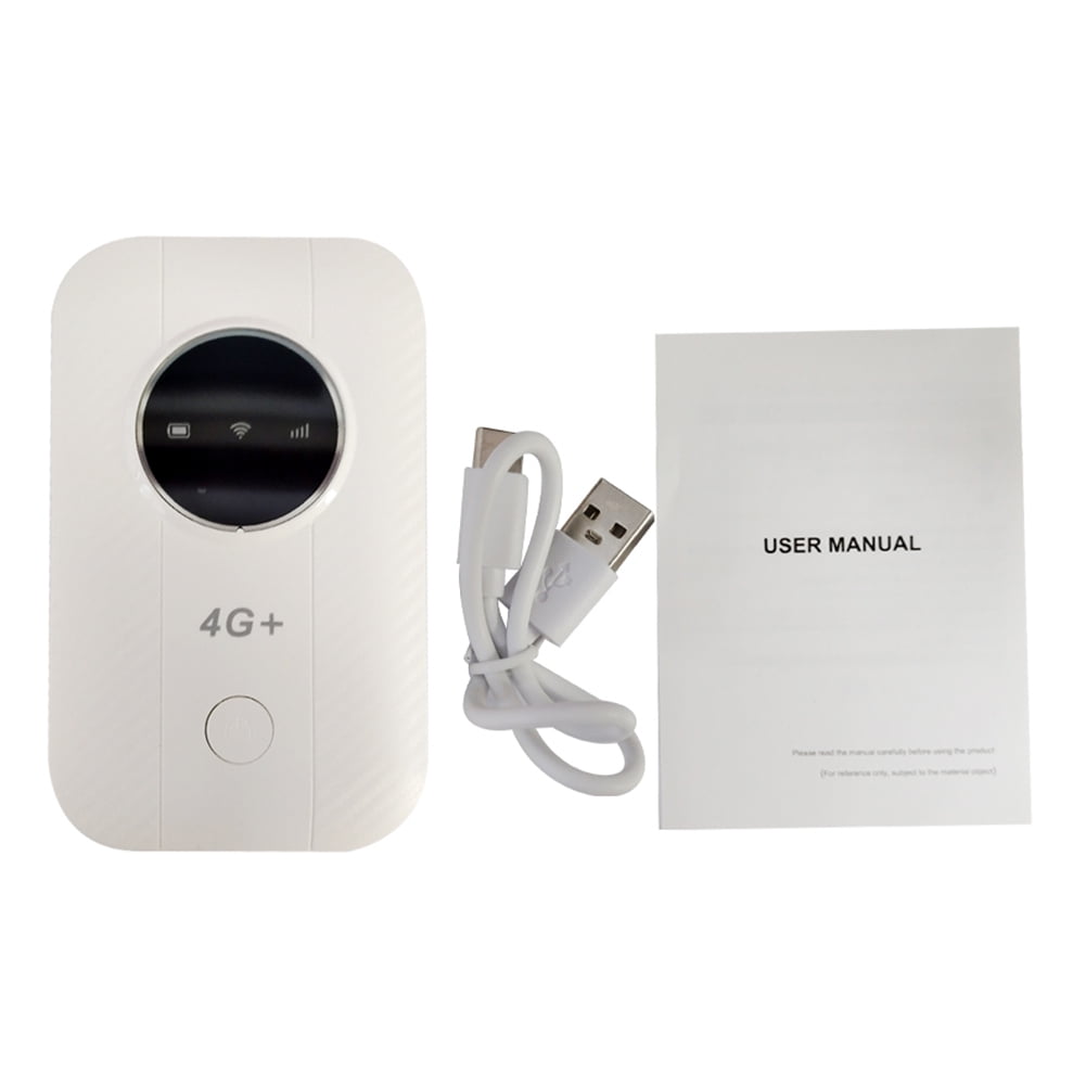 BLEEUS 4G Lte Mobile Wifi Router 150Mbps 3650mAh Pocket Wireless Hotspot For Car Travel (WireLess)