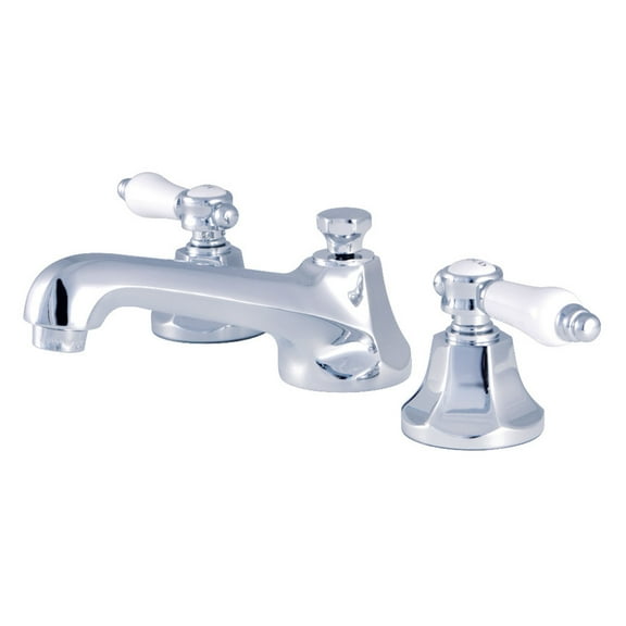 Kingston Brass Widespread Bathroom Faucets With Polished Chrome KS4461BPL