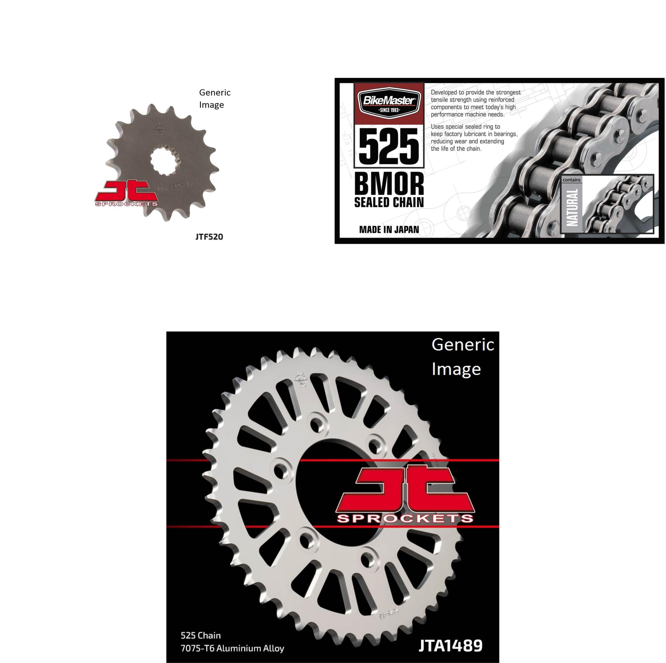 JT Sprockets JTA1489.43 43T Aluminum Rear Sprocket JT Sprockets JTA1489.43 43T Aluminum Rear Sprocket