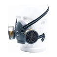 thumbnail image 2 of Half Face Respirator Dust Gas Mask Double Filters Home Emergency Survival Safety Anti Fog For Factory Industry Protective Masks, 2 of 6