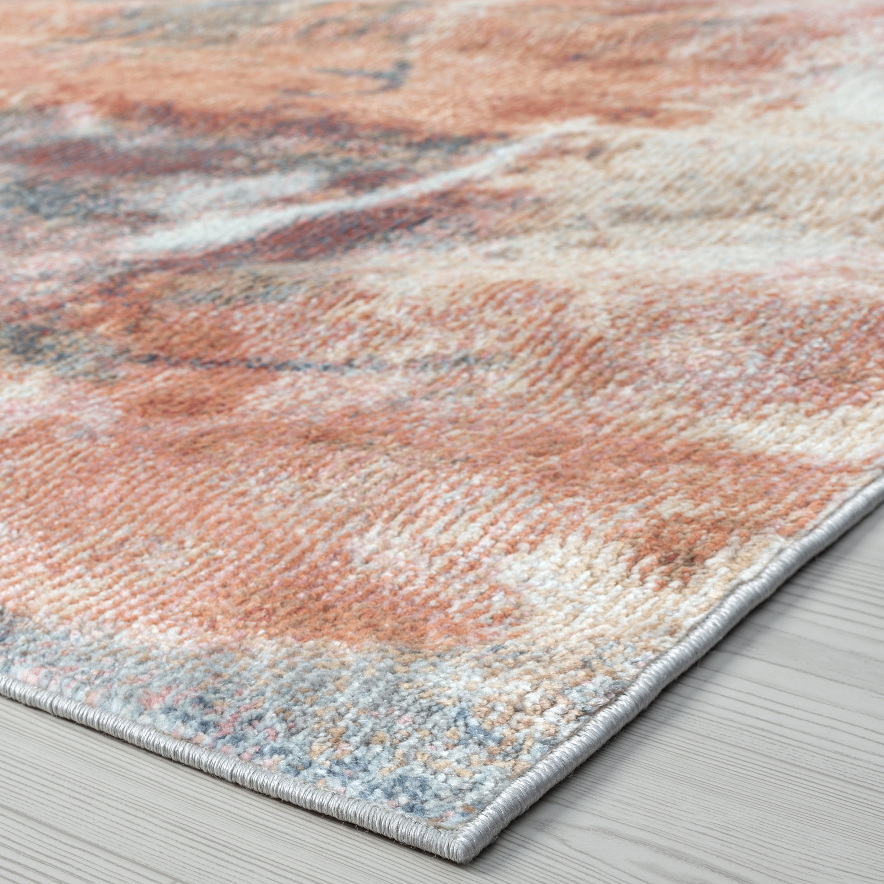 Allure Contemporary 8' x 10' Multi-Color Polypropylene Indoor Area Rug