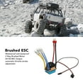 thumbnail image 3 of RC Voiture ESC, Brossé ESC Étanche à la Rouille 6V 3A BEC Sortie 80A/480A pour Camion RC, 3 of 8