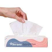 Soft 2-Ply Facial Tissue, White, 100-Count Box, Gentle and Durable (3,000 Tissues, Bulk Pack of 30-Boxes)